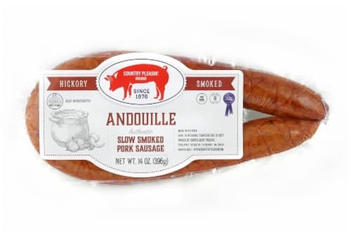 Country Pleasin' Hickory Smoked Andouille Sausage