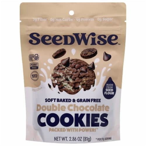 Seedwise Double Chocolate Cookies
