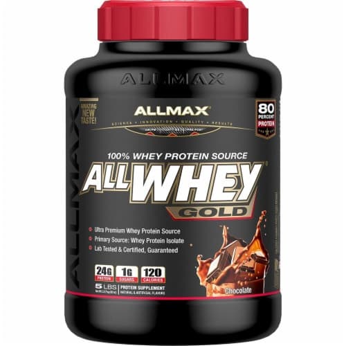 Allmax Nutrition  Allwhey Gold Premium Isolate-Whey Protein Blend   Chocolate