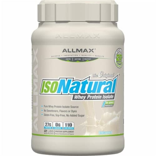 Allmax Nutrition Isonatural? Pure Whey Protein Isolate Unflavored
