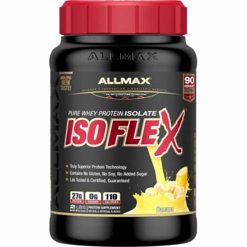 Allmax Nutrition  Isoflex Pure Whey Protein Isolate   Banana