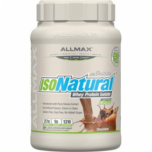Allmax Nutrition  Isonatural Whey Protein Isolate   Chocolate