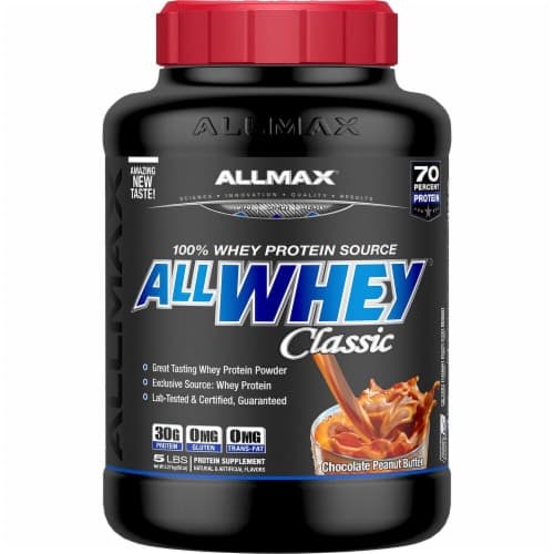 Allmax Nutrition  Allwhey Classic Pure Whey Protein Blend   Chocolate Peanut Butter