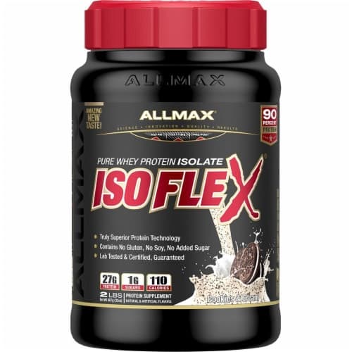 Allmax Nutrition Isoflex Pure Whey Protein Isolate Cookies & Cream
