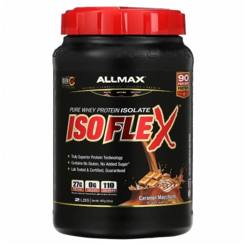 Allmax Nutrition  Isoflex Pure Whey Protein Isolate   Caramel Macchiato