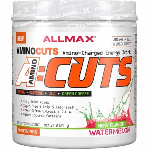 Allmax Nutrition  A-Cuts Amino-Charged Energy Drink   Watermelon