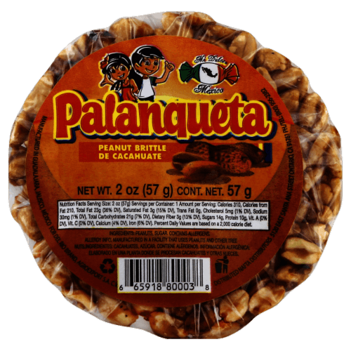 Mi Dulce Mexico Palanqueta Peanut Brittle