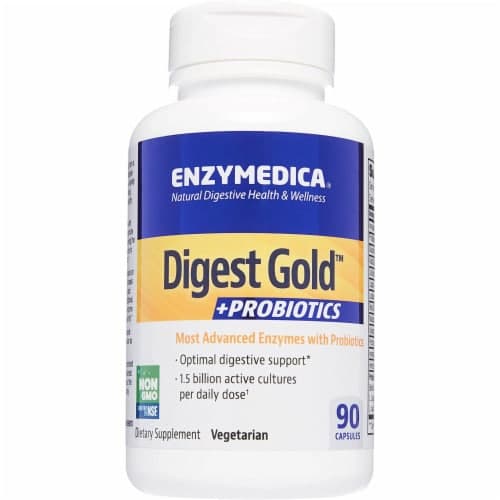 Enzymedica Digest Gold + Probiotics, 90 Capsules