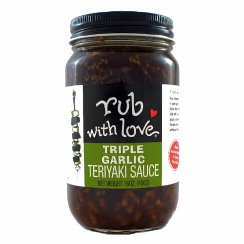 Rub With Love Triple Garlic Teriyaki Sauce