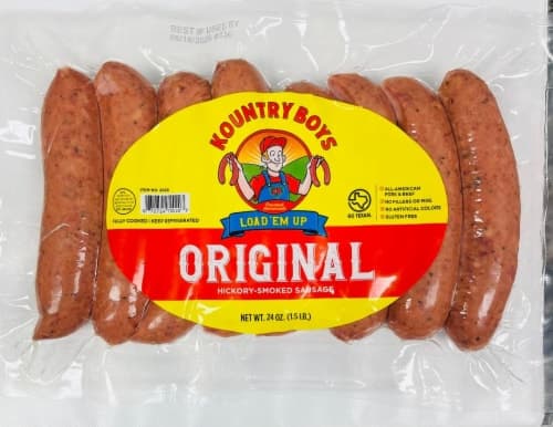 Kountry Boys Smoked Pork And Beef With Garlic