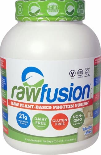 San Rawfusion Plant Base Protein Fusion - Natural Chocolate