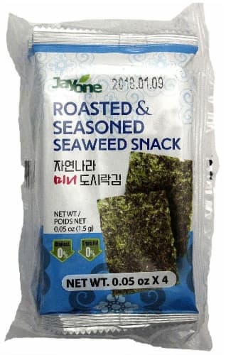 Jayone Roasted And Seasoned Seaweed Snack