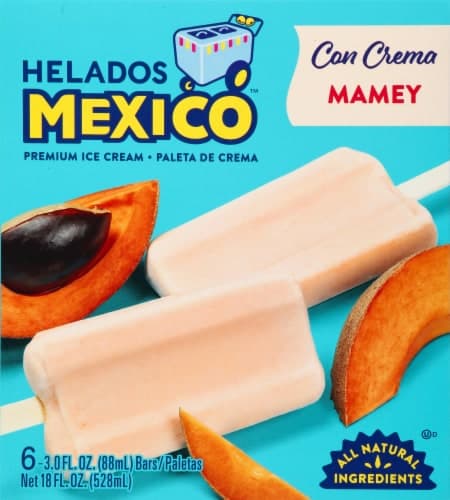 Helados Mexico Mamey Premium Ice Cream Bars