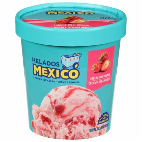 Helados Mexico Creamy Strawberry Ice Cream