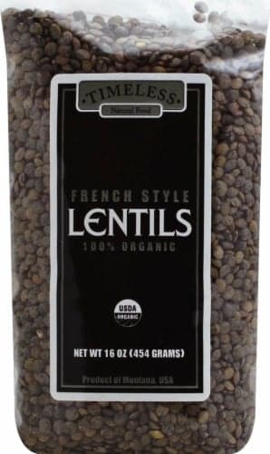 Timeless Natural Food 100% Organic French Style Lentils