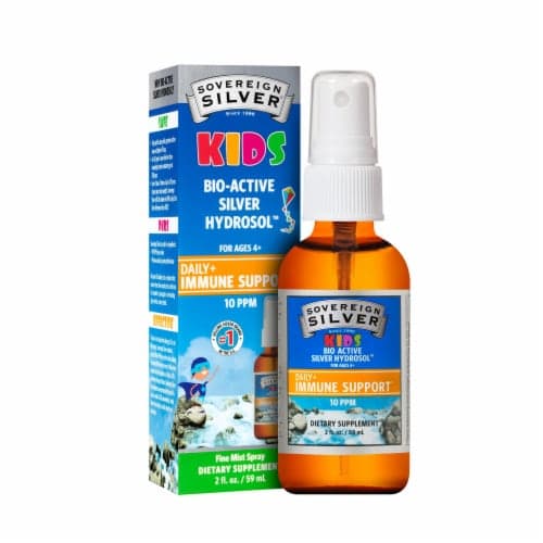 Natural Immunogenics Sovereign Silver For Kids Mist