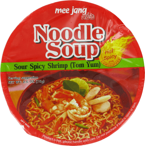 Mee Jang Sour Spicy Shrimp Tom Yum Noodle Soup