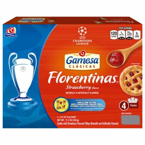 Gamesa Florentinas Strawberry