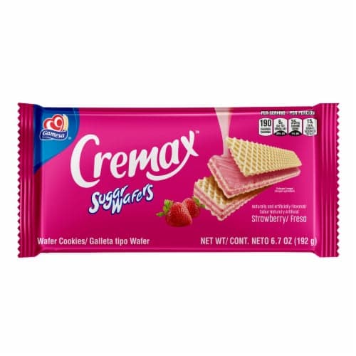 Gamesa Wafers Sugar Strawberry