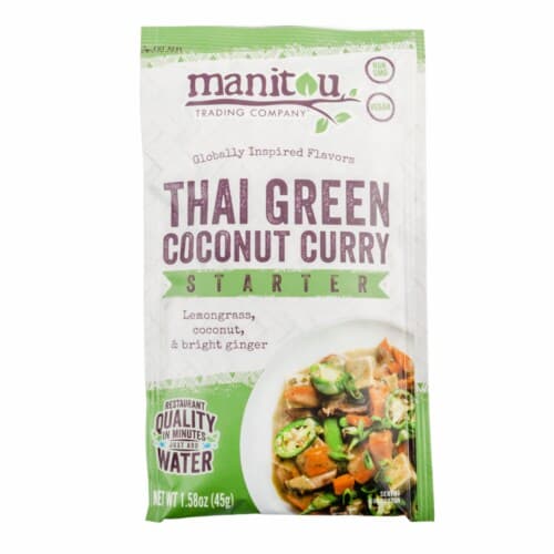 Manitou Trading Company Vegan Thai Green Coconut Curry Starter