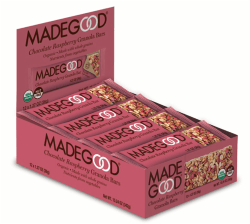 Madegood Chocolate Raspberry Granola Bars