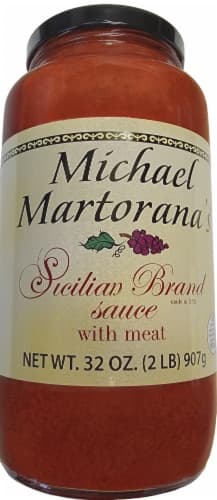 Michael Martorana'S Sicilian Brand Pasta Sauce With Meat