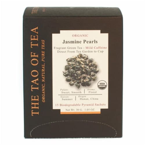 The Tao Of Tea 235803 Pyramid Sachets Jasmine Pearl
