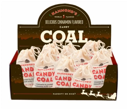 Hammonds Candy Coal Hard Cinnamon
