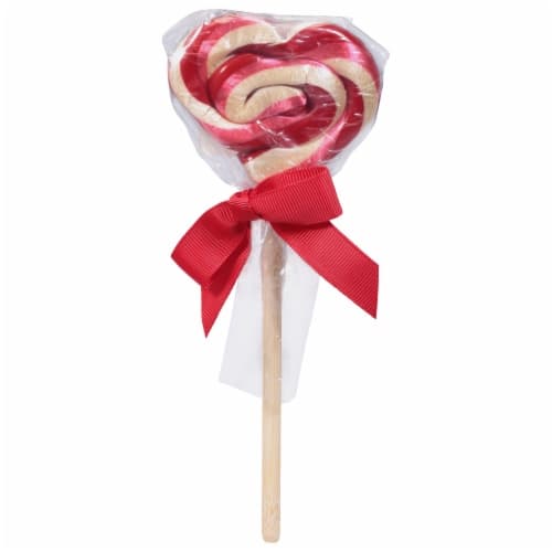 Hammond'S Heart Shaped Strawberry Shortcake Handmade Lollipop