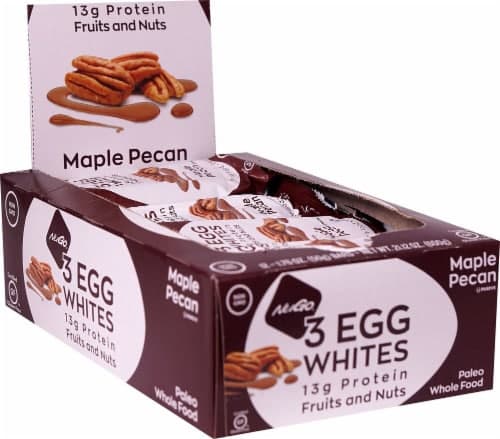 Nugo 3 Egg Whites Maple Pecan