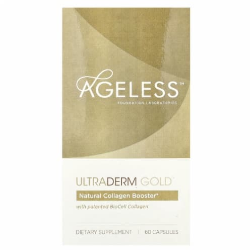 Ageless Foundation  Ultraderm Gold Collagen Booster Capsules