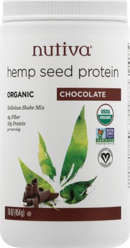 Nutiva Chocolate Hemp Protein Shake Mix