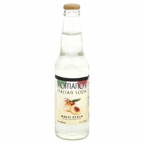Romano'S White Peach Italian Soda