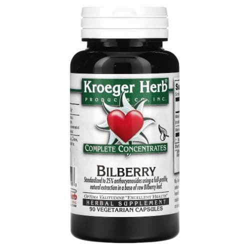 Kroeger Herb Bilberry Capsules