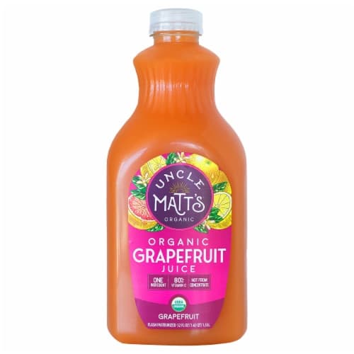 Uncle Matt'S Organic Juice, Organic, Grapefruit