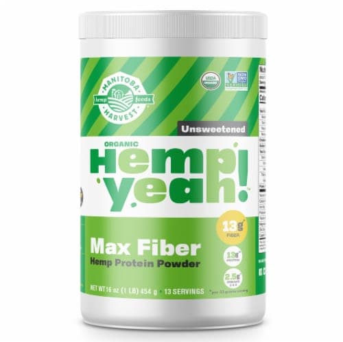 Manitoba Harvest Organic Hemp Pro Fiber Powder Supplement