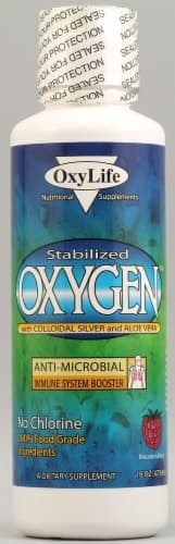 Oxylife  Oxygen With Colloidal Silver And Aloe Vera   Mountain Berry