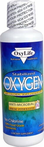 Oxylife  Oxygen With Colloidal Silver And Aloe Vera   Unflavored