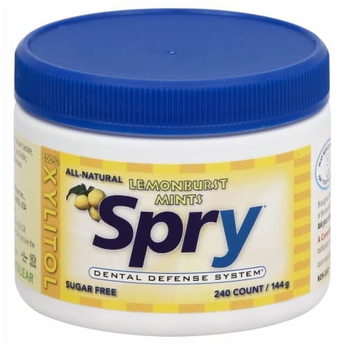 Xlear Spry Dental Defense Mints Lemonburst