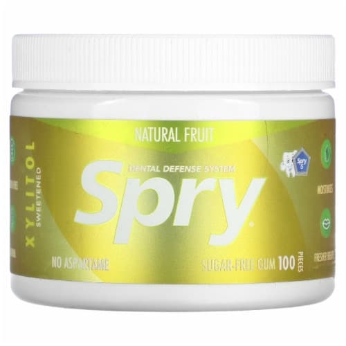 Xlear Spry Chewing Gum Natural Fruit Sugar Free