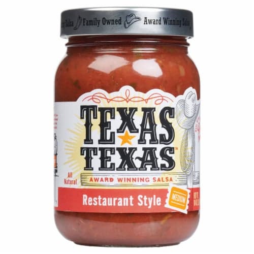 Texas Texas Salsa Restaurant Style Medium Jar
