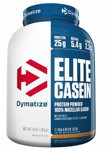 Dymatize  Elite Casein   Cinnamon Bun
