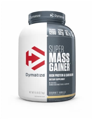 Dymatize Super Mass Gainer Gourmet Vanilla Dietary Supplement