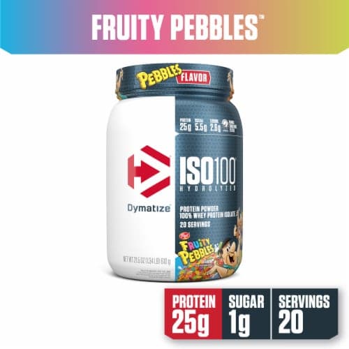 Is it Low FODMAP? Dymatize Iso100 Fruity Pebbles Protein Powder