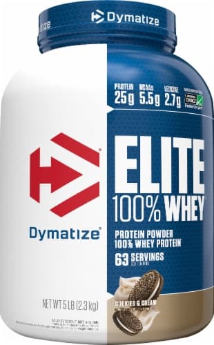 Dymatize Elite 100% Whey Protein - Cookies & Cream