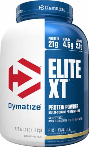 Dymatize Elite Xt Rich Vanilla Multi-Source Protein Powder
