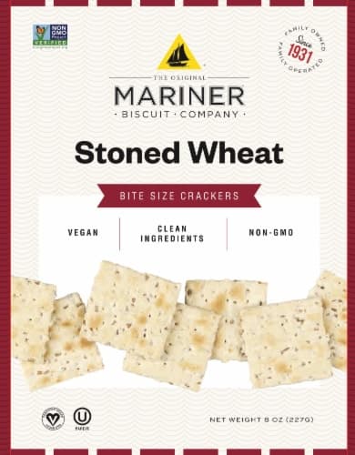 Mariner Biscuit Company Stoned Wheat Bite Size Crackers
