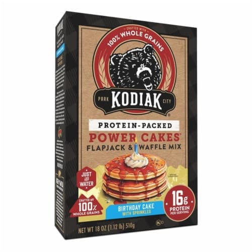 Kodiak Power Cakes Birthday Cake Flapjack &