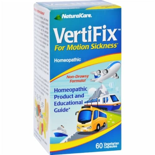 Natural Care Vertifix Motion Sickness Capsules