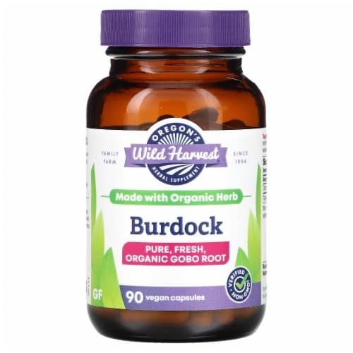 Oregon'S Wild Harvest Burdock Herbal Supplement Capsules